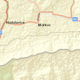 Mořkov Street Map