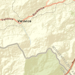 Veřovice Street Map