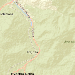 Rajcza Street Map