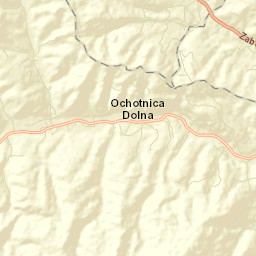 Ochotnica Dolna Street Map