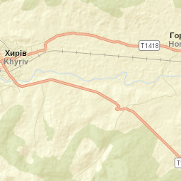 Khyriv Street Map