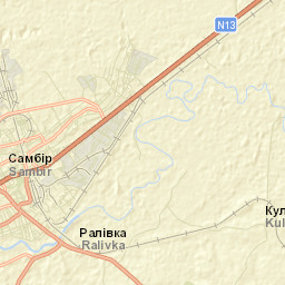 Ralivka Street Map