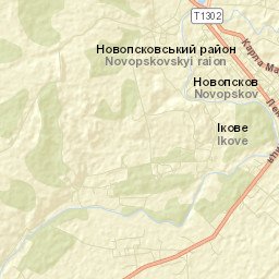 Novopskov Street Map