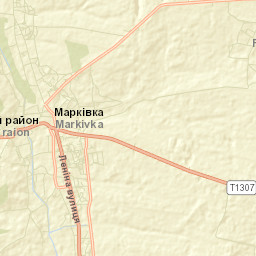 Markivka Street Map