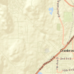 Cranbrook Street Map