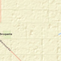 La Broquerie Street Map