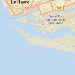 Le Havre Street Map