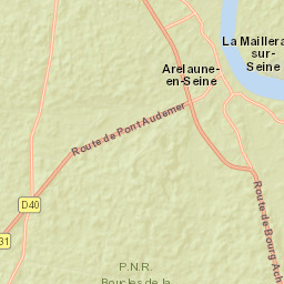 La Mailleraye-sur-Seine Street Map