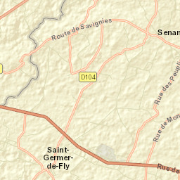 Saint-Germer-de-Fly Street Map
