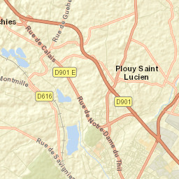 Troissereux Street Map
