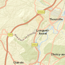 Longueil-Annel Street Map