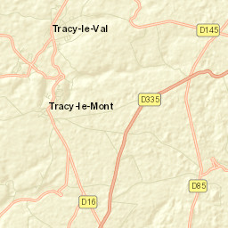 Tracy-le-Mont Street Map