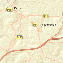 Pinon Street Map