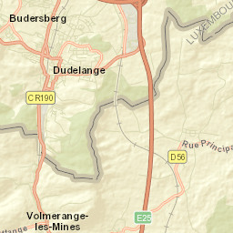 Volmerange-les-Mines Street Map