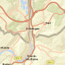 Schengen Street Map