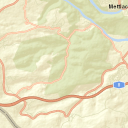 Mettlach Street Map