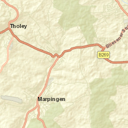 Tholey Street Map
