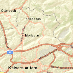 Otterbach Street Map