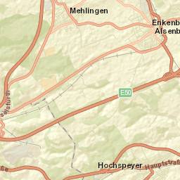 Hochspeyer Street Map