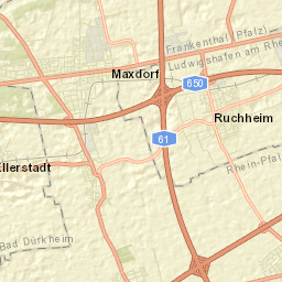 Fußgönheim Street Map