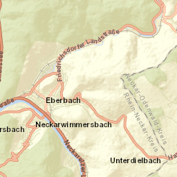 Eberbach Street Map