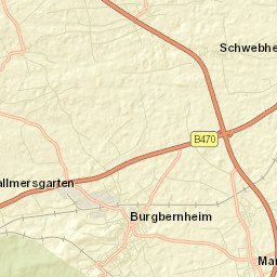 Marktbergel Street Map