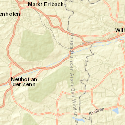 Wilhermsdorf Street Map