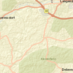 Langenzenn Street Map