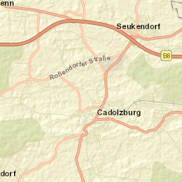 Seukendorf Street Map