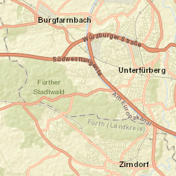 Zirndorf Street Map