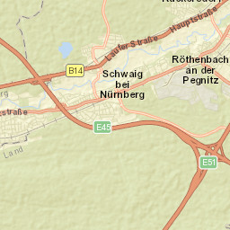 Schwaig Street Map