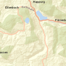 Happurg Street Map