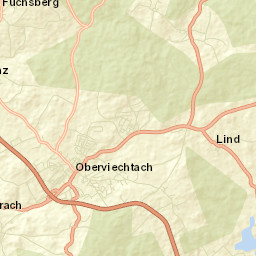 Oberviechtach Street Map