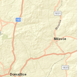 Domažlice Street Map