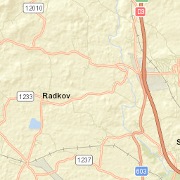 Chotoviny Street Map