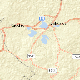Bohdalov Street Map