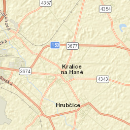 Bedihošť Street Map