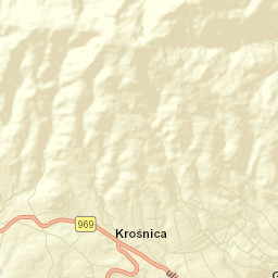 Krośnica Street Map