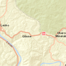 Lesko Street Map