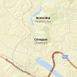 Khmel’nyts’kyy Rayon Street Map