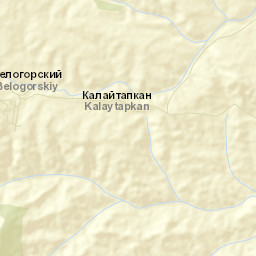 Belogorskīy Street Map