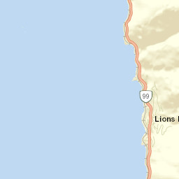 Lions Bay Street Map