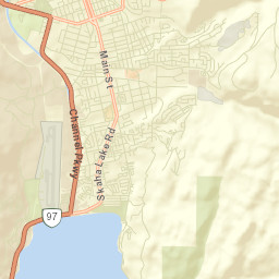 Penticton Street Map