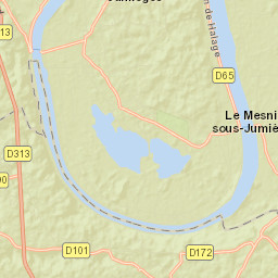 Jumièges Street Map