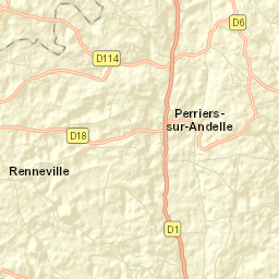 Perriers-sur-Andelle Street Map