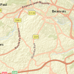 Beauvais Street Map
