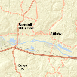 Cuise-la-Motte Street Map