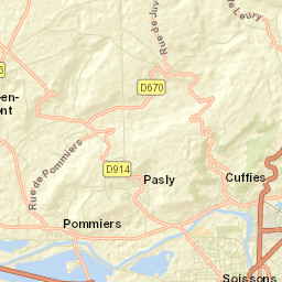 Pasly Street Map