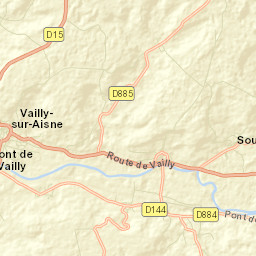 Vailly-sur-Aisne Street Map