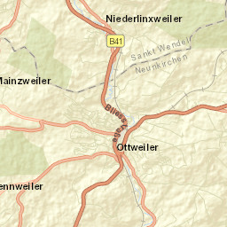 Ottweiler Street Map